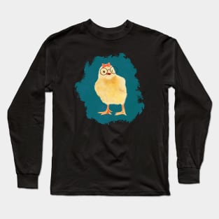 Cute Chick Long Sleeve T-Shirt